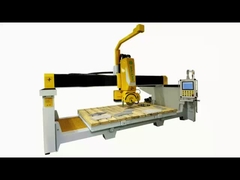 Intelligent 5 Axis CNC Bridge Cutting Machine for Stone for Kitchen Countertops