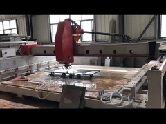 High-Precision CNC Processing Center for Countertops with ATC for Granite Marble Quartz Fabrication