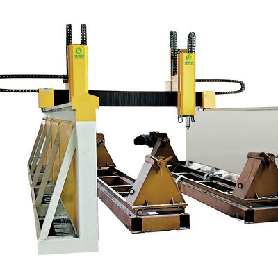 4 Axis Rotating Stone Carving Machine CNC Dragon Column Cutting Engraving Machine