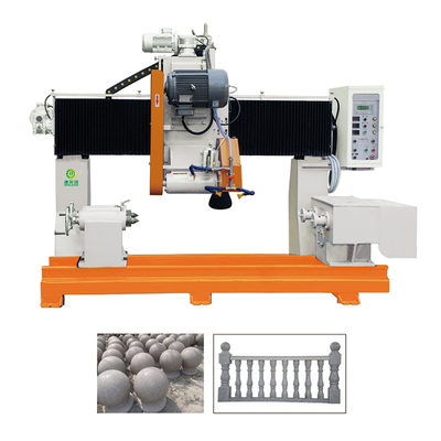 Customized CNC Profiling Machine For Balusters Railings Balls Vases